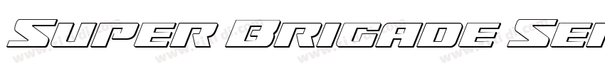 Super Brigade Semi E字体转换 Super Brigade Semi E字体转换